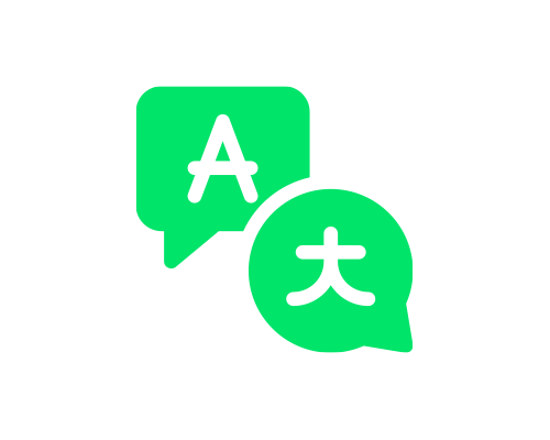 múltiplos idiomas